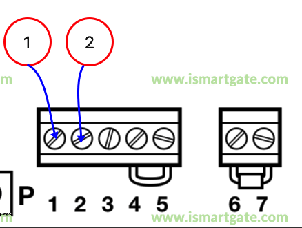 Wiring diagram for Hormann Ecostar B